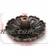 9 Holes Alloy Cone Incense Burner Holder Plate Buddhist For Stick & Cone Incense   